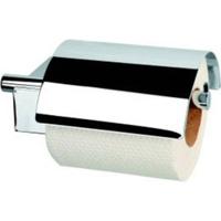 Geesa Nexx Toiletrolhouder met klep Chroom 91750802 - thumbnail