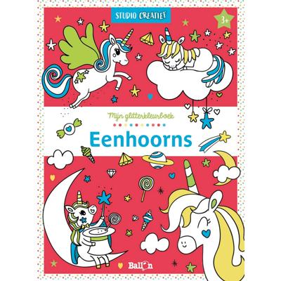 Standaard Uitgeverij Mijn glitterstickerboek - eenhoorns