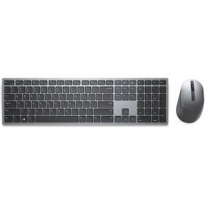 Dell KM7321W Azerty BE RF & BT Draadloos Desktopset - Grijs, Titanium
