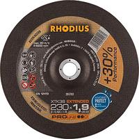 Rhodius 205703 Doorslijpschijf gebogen 230 mm 1 stuk(s) RVS, Staal - thumbnail