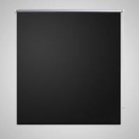 VidaXL Rolgordijn verduisterend 84,4 x 175 cm stofbreedte 80 cm zwart - thumbnail