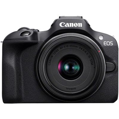 Canon EOS R100 Black + RF-S 18-45mm IS STM + RF-S 55-210m...