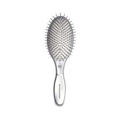 Olivia Garden Oval Nylon Bristle Silver Olivia Garden Oval Nylon Bristle Silver