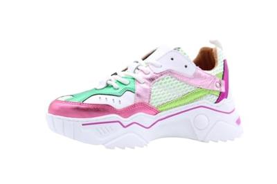 DWRS Pluto J5217-59-1271 Wit / Groen / Roze-38 maat 38