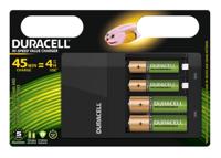 Battery Sales Europe Duracell oplader charger cef14 incl. 2x aa1300mah & 2x aaa 750mah, 5dlg. - thumbnail