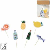 SENZA cocktailprikkers festival 24 stuks | 24 stuks - thumbnail