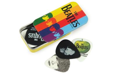 D'Addario 1CAB4-15BT2 The Beatles Stripes plectrumdoosje D'Addario 1CAB4-15BT2 The Beatles Stripes plectrumdoosje