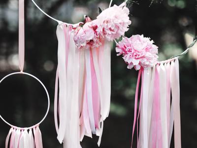 Satijnlint wit 12mm/25m