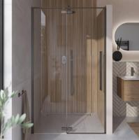 Saqu Trophy nisdraaideur incl. antikalk 120x203cm gun metal light - thumbnail