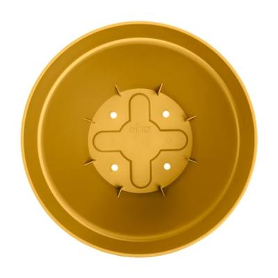 Elho Vibia Campana bloempot rond 35 cm honinggeel