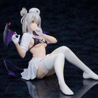 Azur Lane PVC Statue 1/4 Manchester: Midnight Devil in White 18 cm - thumbnail