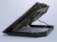 Conceptronic THYIA ERGO Gaming-Notebook Kühlständer mit 2 Lüftern Cooling-pad voor laptop - thumbnail