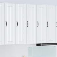 Keukenkast Wit 30 x 31 x 100 cm Bewerkt hout - thumbnail