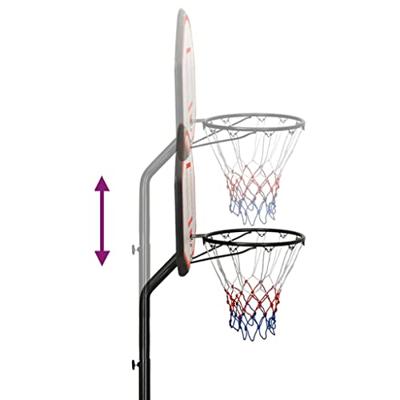 Basketbalstandaard 237-307 cm polyetheen - thumbnail