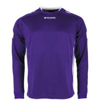 Stanno 411003 Drive Match Shirt LS - Purple-White - XXXL - thumbnail