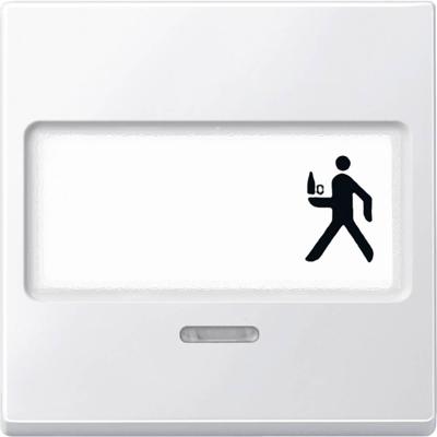 Merten 434619 Wisselschakelaar Afdekking System M Polar-wit 1 stuk(s)