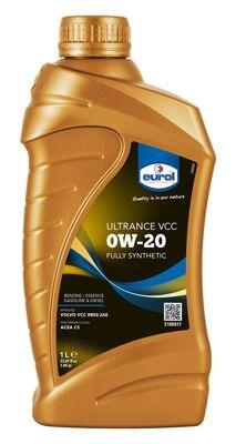 Eurol ultrance motorolie vcc 0w20 a1/b1 1-liter e100017