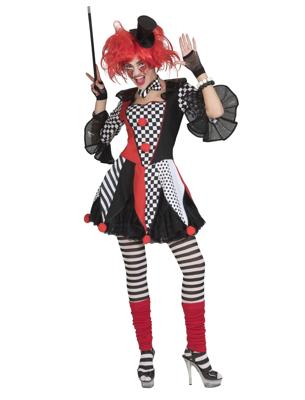 Harlekijn Jester Kostuum Dames