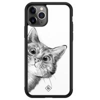 iPhone 11 Pro Max glazen hardcase - Peekaboo - thumbnail