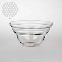 Vital schaal Cotula met Bloem des Levens Wit (23 cm) - thumbnail