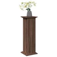 VidaXL Sokkel met opbergruimte 31x30x90 cm bewerkt hout bruin eiken - thumbnail