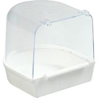 Vogelbadje Groot Wit 13 x 13 x 12.5 cm Flamingo Wit - thumbnail