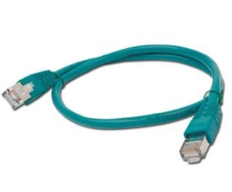 S/FTP Cat6A patchkabel LSZH, groen 10 meter