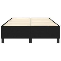 Boxspringframe stof zwart 120x200 cm - thumbnail
