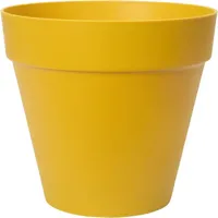 Elho loft urban rond weels bloempot 50 cm Oker - thumbnail