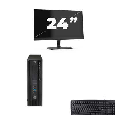 HP Z240 Workstation SFF - Intel Core i5-7e Generatie - 8GB RAM - 256GB SSD - Windows 11 + 1x 24 inch Monitor HP Z240 Workstation SFF - Intel Core i5-7e Generatie - 8GB RAM - 256GB SSD - Windows 11 + 1x 24 inch Monitor
