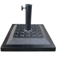 Voet voor Parasol Aktive 44 x 33 x 44 cm Zwart Plastic - thumbnail