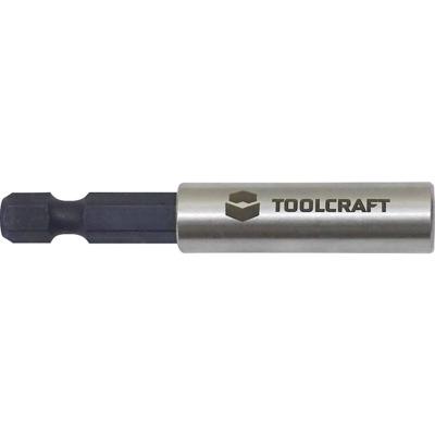 TOOLCRAFT TO-6918741 Bithouder 6,3 mm (1/4”), met magneet 60 mm 1/4 (6.3 mm) TOOLCRAFT TO-6918741 Bithouder 6,3 mm (1/4”), met magneet 60 mm 1/4 (6.3 mm)