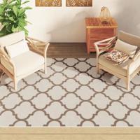 Vloerkleed korte pool anti-slip 190x300 cm meerkleurig - thumbnail