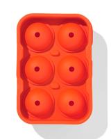 HEMA Ijsblokjesmaker Ballen Siliconen (feloranje) - thumbnail