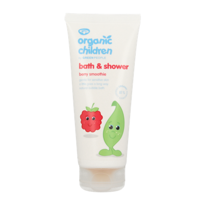 Green People Organic children bad- & douchegel berry smoothie 200 Milliliter Green People Organic children bad- & douchegel berry smoothie 200 Milliliter