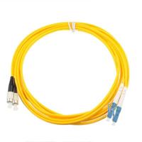 LC-FC Dual Core enkelvoudige modus Fiber Optic Jumper, Lengte: 3m - thumbnail