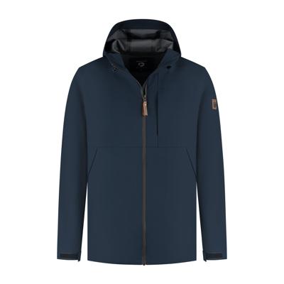 Travelin&apos; Men - Waterproof jack - Marine - Maat 3XL