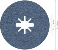 Bosch Accessories 2608619162 Fiberschijf Diameter 125 mm Boordiameter 22.23 mm 1 stuk(s) - thumbnail