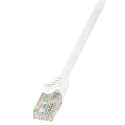 LogiLink CP2061U RJ45 Netwerkkabel, patchkabel CAT 6 U/UTP 3.00 m Wit Snagless 1 stuk(s) LogiLink CP2061U RJ45 Netwerkkabel, patchkabel CAT 6 U/UTP 3.00 m Wit Snagless 1 stuk(s)