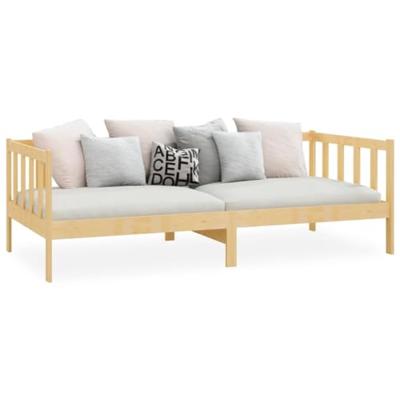 Bedbank massief grenenhout 90x200 cm