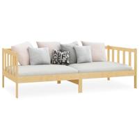 Bedbank massief grenenhout 90x200 cm - thumbnail