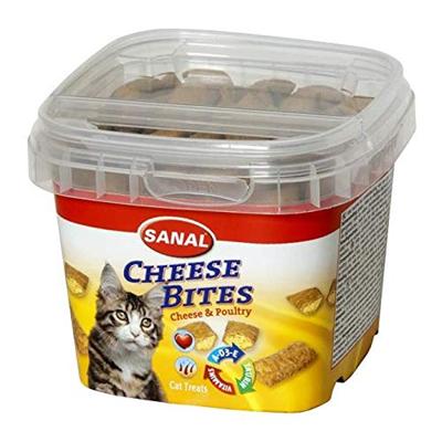 SANAL CAT CHEESE BITES CUP 75 GR SANAL CAT CHEESE BITES CUP 75 GR
