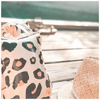 Beige Panterprint Baby Zwembandjes 0-2 Jaar - thumbnail