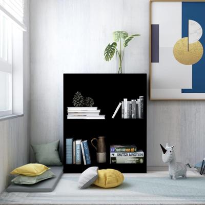 Boekenkast 60x24x74,5 cm spaanplaat zwart Boekenkast 60x24x74,5 cm spaanplaat zwart