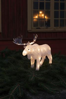 Konstsmide 6225-103 Acryl figuur Eland Warmwit LED Warm-wit Konstsmide 6225-103 Acryl figuur Eland Warmwit LED Warm-wit