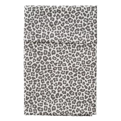 Cottonbaby ledikantlaken 120x150 cm panter grijs Cottonbaby ledikantlaken 120x150 cm panter grijs