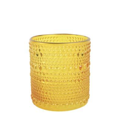 Countryfield theelichthouder nelle s amber 8 cm | 24 stuks