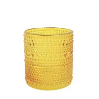 Countryfield theelichthouder nelle s amber 8 cm | 24 stuks - thumbnail