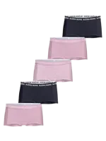 Björn Borg 5-Pack meisjes boxershorts - 100% katoen - Roze combi - thumbnail