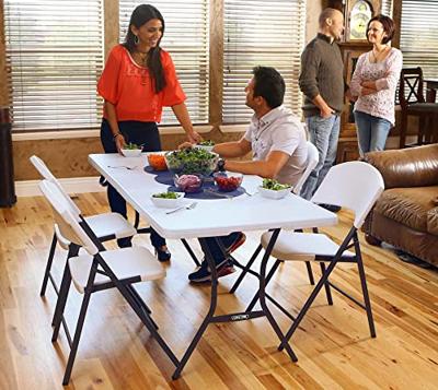 Vouwtafel Lifetime Wit 185 x 74 x 76 cm Staal Plastic - thumbnail